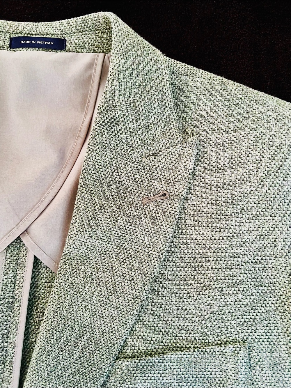 NWOT, Joseph Abboud Light Green Textured Sport Coat